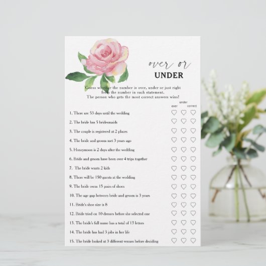 Papier Rose - Plus ou sous la douche nuptiale (Debout devant)