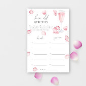 Papier Rose Prosecco - Quel âge avaient-ils la mariée