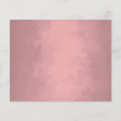 Papier Rose Rose chic Quinceanera rose Enregistrer la dat (Dos)