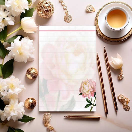 Papier Rose rose rêveuse