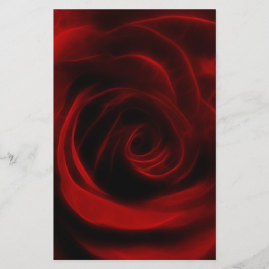 Papier Rose rouge profondeur d'amour (Devant)