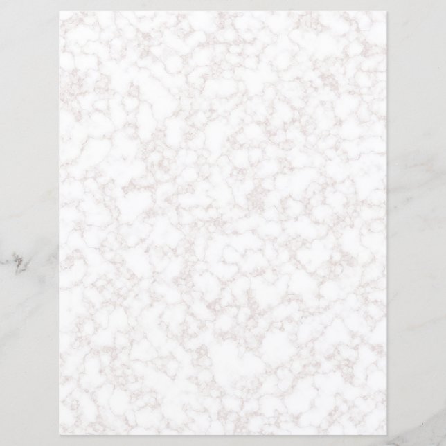 Papier Rose & Silver Vein Granite 2 Side Scrapbook (Devant)