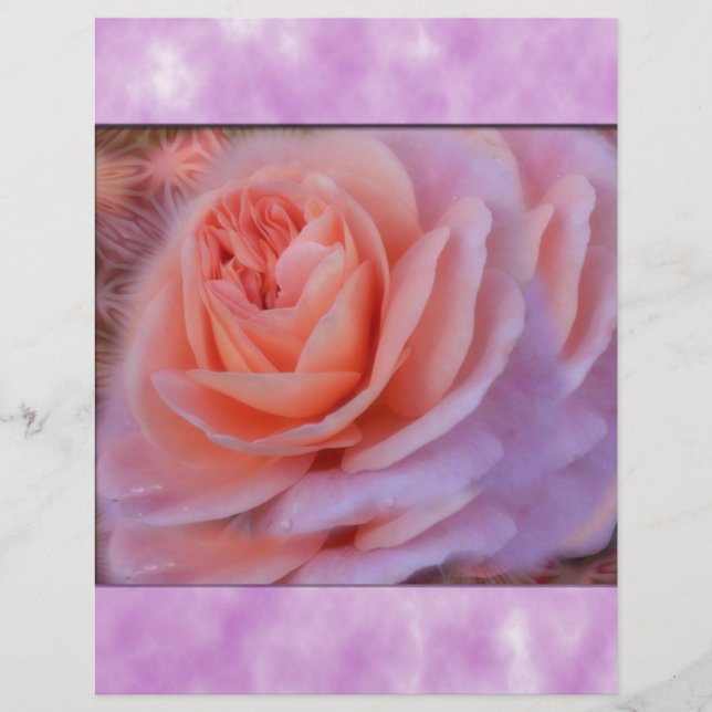 Papier Rose unique (Devant)