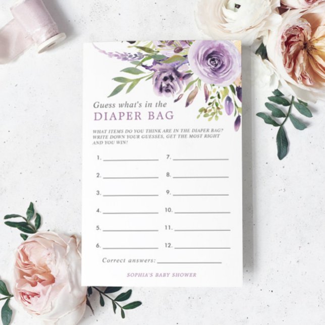 Papier Rose Violet Qu'Est-Ce Qui Est Dans Le Jeu De Douch (Créateur téléchargé)