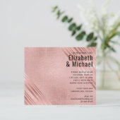 Papier Rosegold MARIAGE métallique Parties scintillant (Debout devant)
