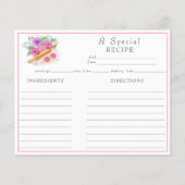 Papier Roses aquarelle avec broche (Devant)