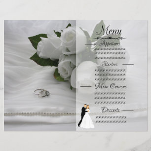 Papier Roses blanches