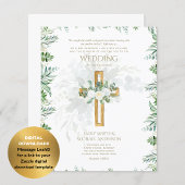 Papier Roses blanches Verdure Bible Mariage chrétienne Ve