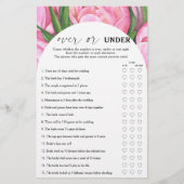 Papier Roses de pivoine - Plus ou sous la douche nuptiale (Devant)