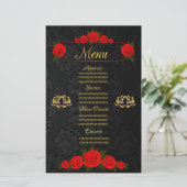 Papier Roses rouges (Debout devant)