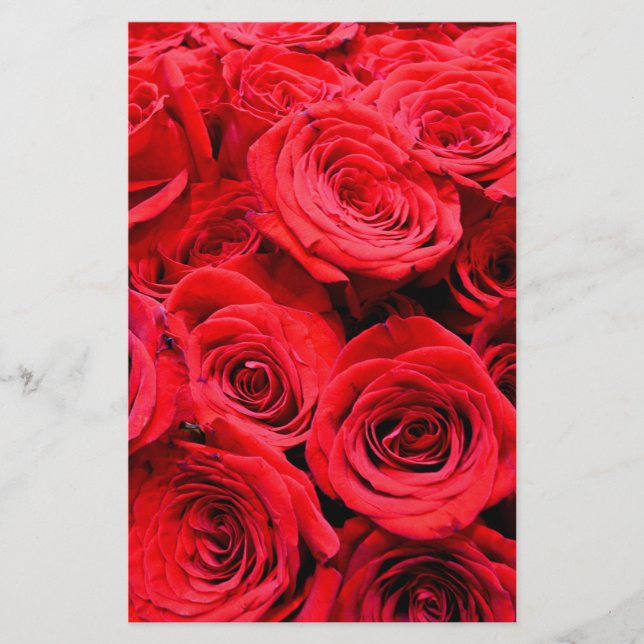Papier Roses Rouges (Devant)
