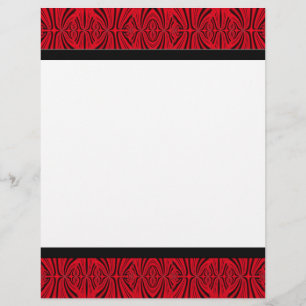Papier rouge noir