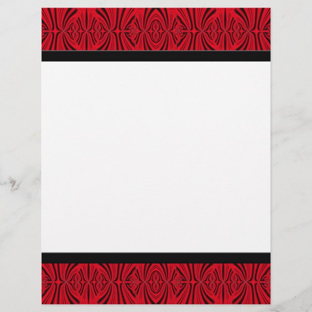 Papier rouge noir (Devant)