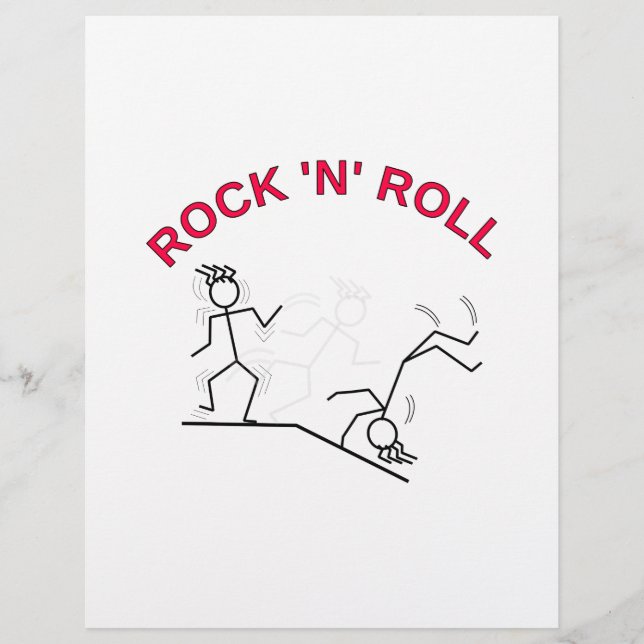 Papier Rouleau Rock 'N' (Devant)