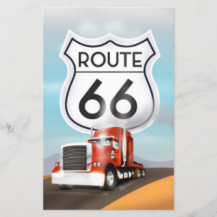 Papier Route 66