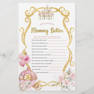 Papier Royal Princess qui connaissent maman meilleurs jeu