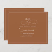 Papier RSVP en terre cuite (Devant / Derrière)