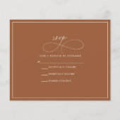 Papier RSVP en terre cuite (Devant)