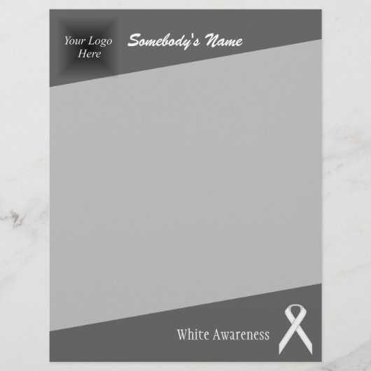 Papier Ruban blanc standard par Kenneth Yoncich (Devant)
