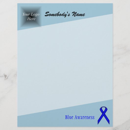 Papier Ruban Blue Standard par Kenneth Yoncich (Devant)