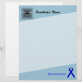 Papier Ruban Blue Standard par Kenneth Yoncich (Devant / Derrière)