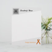 Papier Ruban orange standard par Kenneth Yoncich (Debout devant)