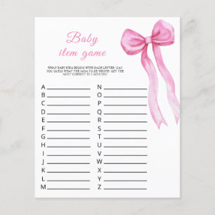 Papier Ruban rose - Jeu d'article pour bébé. Jeu de Baby