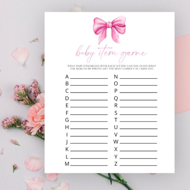 Papier Ruban rose - Jeu d'article pour bébé. Jeu de Baby  (Créateur téléchargé)