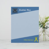 Papier Ruban standard jaune par Kenneth Yoncich (Debout devant)