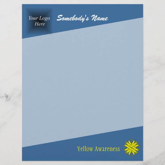 Papier Ruban trèfle jaune par Kenneth Yoncich (Devant)
