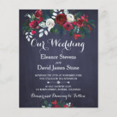 Papier Russe budget floral hiver (Devant)