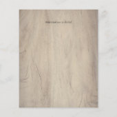 Papier Russe Fuchsia Floral Mariage (Dos)