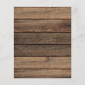 Papier Rustic Farmhouse Baby's Breath Jar Mariage (Dos)