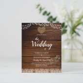 Papier Rustic Mason Jars Lumières Dentelle Gypsophilie MA (Debout devant)