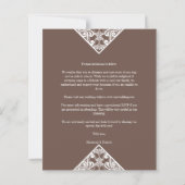 Papier Rustic Pet Photo Lace Effect Whimsical Typography (Dos)