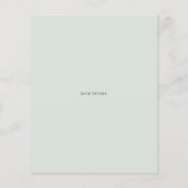 Papier Rustique aquarelle Forêt de bois Enregistrer la da (Dos)