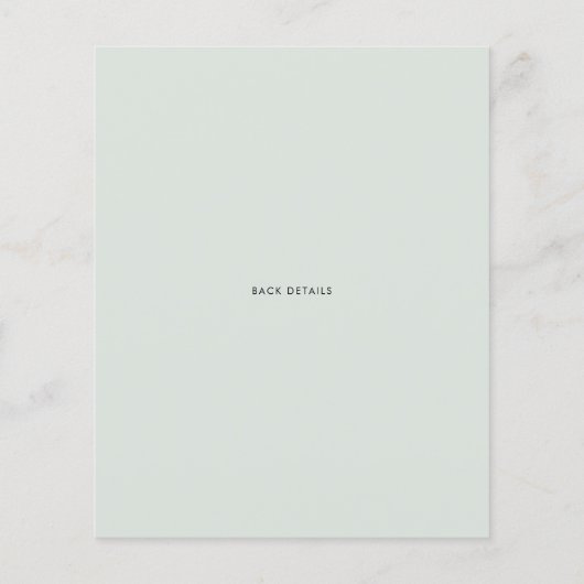 Papier Rustique aquarelle Forêt de bois Enregistrer la da (Dos)