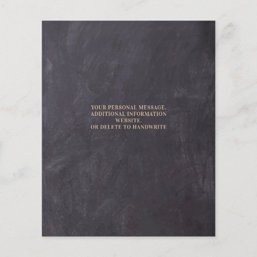 Papier Rustique Eucalyptus Budget Mariage Enregistrer La  (Dos)