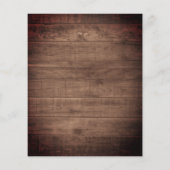 Papier Rustique Mason Jar Lights Monogramme Conseil Maria (Dos)