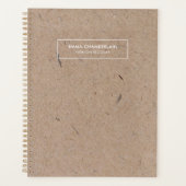 Papier rustique minimaliste moderne (Devant)