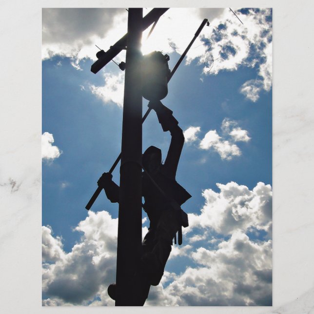 Papier Rusty the Lineman (Devant)