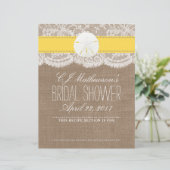 Papier Sable Dollar Fête des mariées Plage Recette Divide (Debout devant)