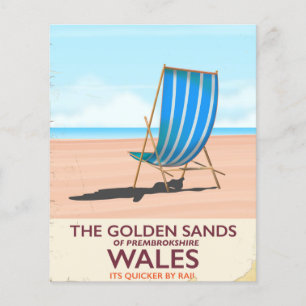 Papier Sables d'or de Pembrokeshire, Pays de Galles