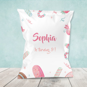 Papier Sac de faveur de la fête de Candyland