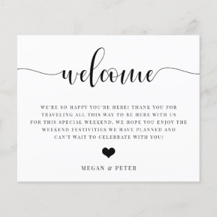 Papier Sac d'insertion du Mariage de script