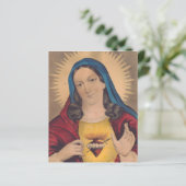 Papier Sacré Coeur de Marie (Debout devant)