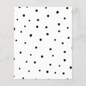 Papier Safari Animaux Baby Predictions & Conseils Card (Dos)