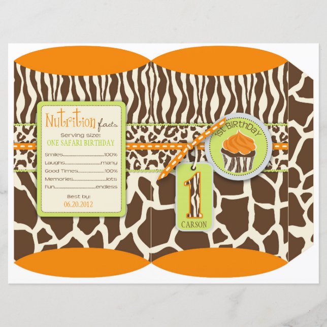 Papier Safari Boy OU Puff Box 1 (Devant)