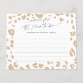 Papier Safari moderne Conseils neutres genre pour maman (Devant)