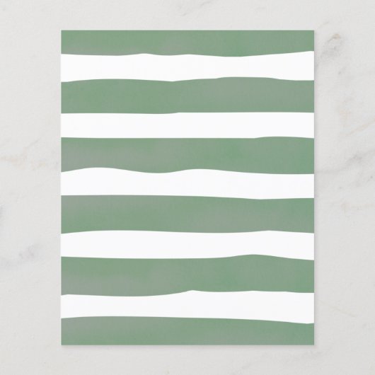 Papier Sage d'ours en peluche vert Numéro de la table Sig (Dos)